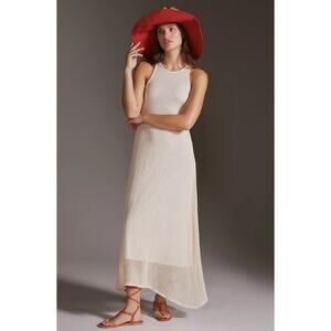 NWT Stateside Cutout Cream Maxi Summer Dress - Size Large